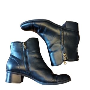 Bootie Chaps/Ralph Lauren PAGE Ankle Boot 7.5 Black